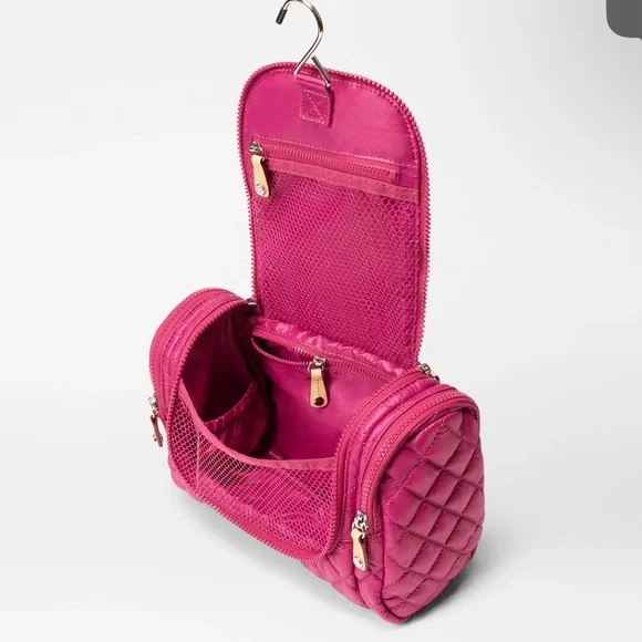 MZ Wallace new with tags Raspberry hanging Cosmetic - Picture 4 of 6